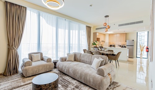 Luxury Apartment, Balcony, City View
