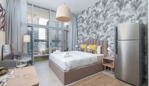 Superior Studio, Balcony, City View