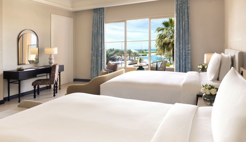 Superior Room, 2 Queen Beds, Sea View