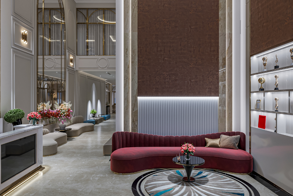 Penthouse King Suite with Rooftop Terrace and Palm Sea View - Club Lounge/Beach Access