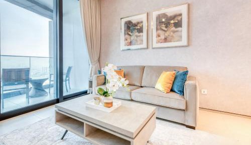 One-Bedroom Apartment with Balcony and Water View