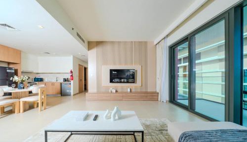Two-Bedroom Apartment with Balcony and Sea View