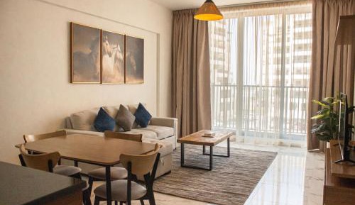 One-Bedroom Apartment with Balcony and Water View