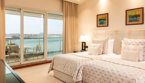 Premier Suite, Executive Lounge Access, Afternoon Tea & Happy Hour,  Complimentary Resort Beach & Pool Access, Airport Transfer from Dubai Airport, 2 Twins