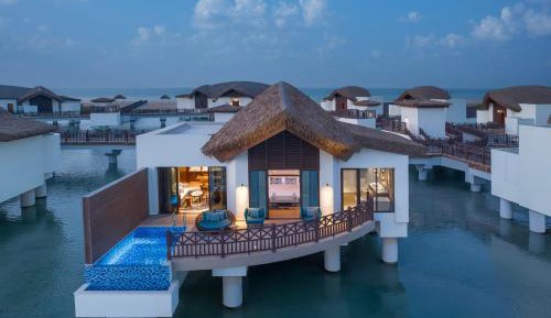 Over Water Pool Villa