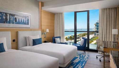 Grand Deluxe Room, 2 Double Beds, Partial Sea View, Private Balcony, Beachfront Resort