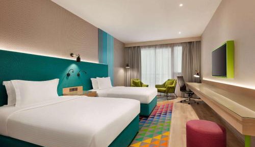 Deluxe Room, 2 Twin Beds - Complimentary Transfer to La Mer Beach, Dubai Mall / Burj Khalifa Metro Station