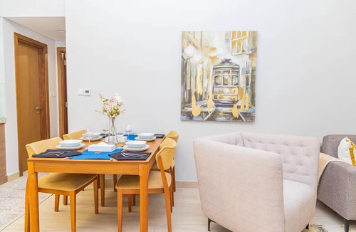 Jadaf Apartment | Bloomfields Splendid 1BR in Al Jadda