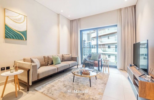 Al Barsha Apartment | Manzil - 1BR in Arjan with City Views