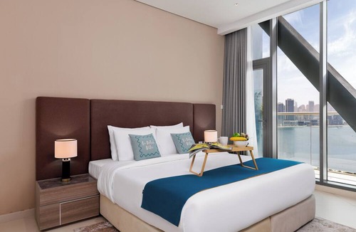 Palm Jumeirah Apartment | Maison Privee - Elegant Palm Retreat w/Iconic Sea and Marina Vws