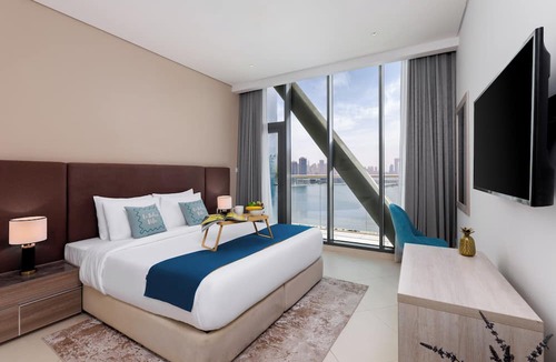 Palm Jumeirah Apartment | Maison Privee - Elegant Palm Retreat w/Iconic Sea and Marina Vws