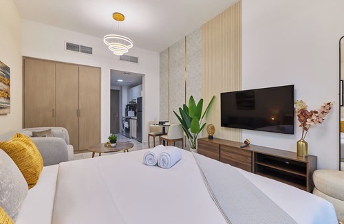 Jumeirah Village Circle Apartment | bnbme | Serenity Lakes 5 | Studio