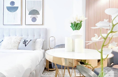 Nad Al Sheba Apartment | Elegant Studio With Balcony on the Riviera Dubai