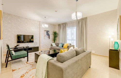 Jumeirah Beach Residence Apartment | GLOBALSTAY. Modern Ap steps to JBR Beach