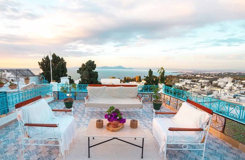 Sidi Bou Said Apartment | Charming 2 Bedroom Apartment in Sidi Bou Said With Ocean Views