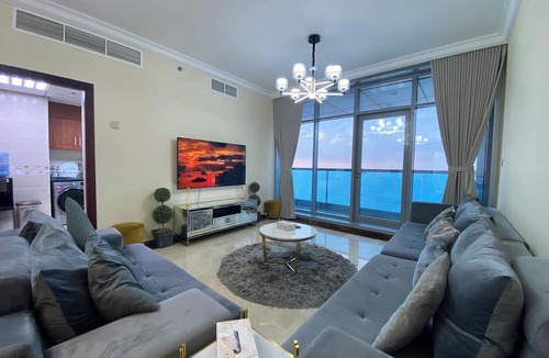 Rumailah Apartment | Beachfront Duplex apartment with full sea view.