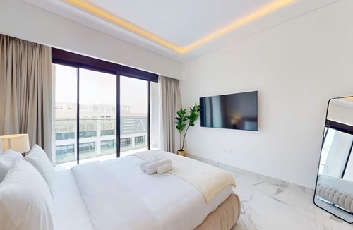 Nad Al Sheba Apartment | Azizi Riviera 61 - Serene Studio in Meydan