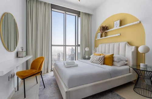 Za'abeel 2 Apartment | GuestReady - 3BR | Lux.Tower with Burj Khalifa View