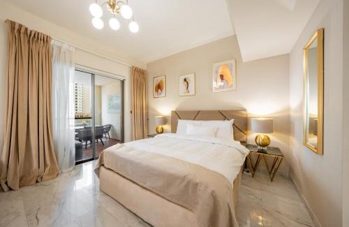 Jumeirah Beach Residence Apartment | Luxury 120sqm 1BR 5 Pools 2 Min to JBR Beach