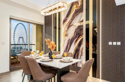 Jumeirah Beach Residence Apartment | Dubai Eye & Palm View #JBR Beach # ULTRA Luxurious 2 BHK