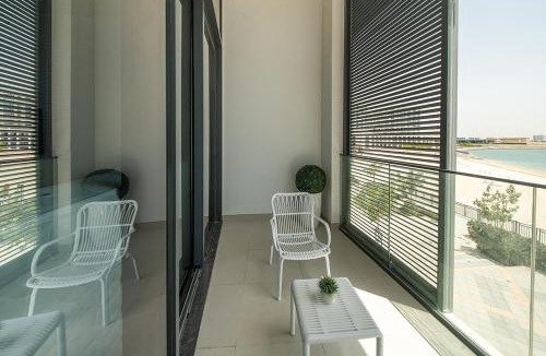 Al Hamriya Apartment | Seaview Studio with Balcony In Blue Bay Walk