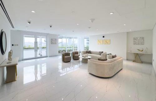 Al Barsha Apartment | Vogue Vacation Homes, Arjan Skyz by Danube near Miracle Garden, One Bedroom Apartment with Balcony and City View, Access to all Amenities