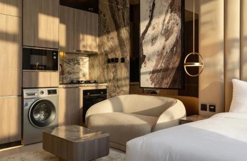 Al Satwa Apartment | World Trade Centre Studio Apartment with Gym, Pool and Parking