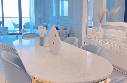 Dubai Marina Apartment | ADDRESS BEACH RESORT Residence Luxury Sea and Palm View DXB AIRPORT VIP Shuttle option for 6pax