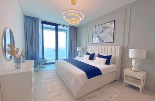 Dubai Marina Apartment | ADDRESS BEACH RESORT Residence Luxury Sea and Palm View DXB AIRPORT VIP Shuttle option for 6pax