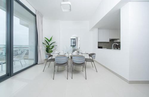 Al Hamriya Apartment | Stylish 2BR in Blue Bay Walk Ajmal Makan