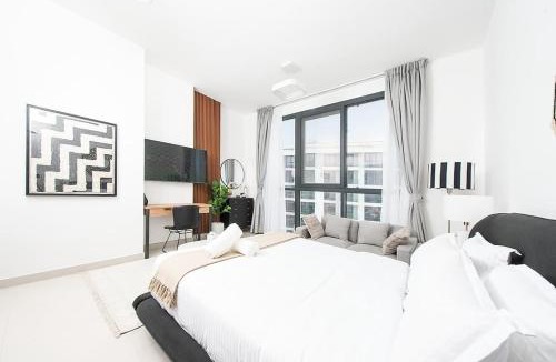Al Hamriya Apartment | Modern Studio at Blue Bay Walk