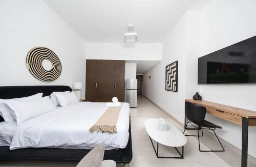 Al Hamriya Apartment | Modern Studio at Blue Bay Walk