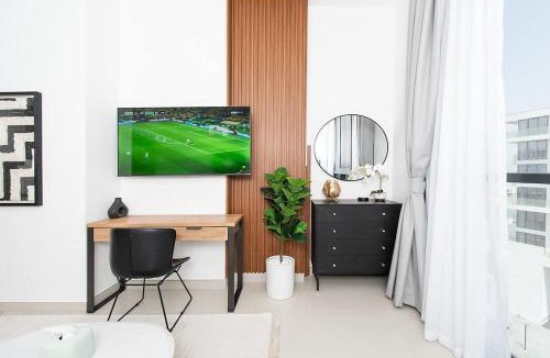 Al Hamriya Apartment | Modern Studio at Blue Bay Walk