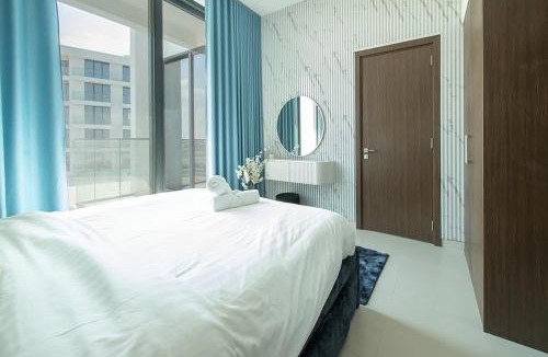 Al Hamriya Apartment | Prime Beachfront 1-Bedroom Apartment - Blue Bay Walk
