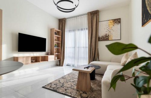 Jebel Ali Apartment | Modern 1BR Near Metro with Pool Gym & Balcony