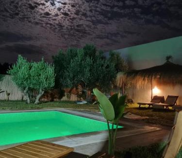Hammam Bent Djedidi Apartment | Suite Olivier avec Piscine Privée