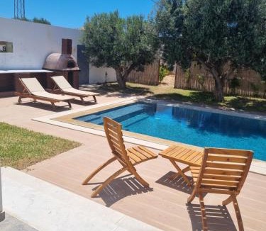 Hammam Bent Djedidi Apartment | Suite Olivier avec Piscine Privée