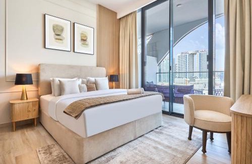 Al Barsha Apartment | Stylish 1BR near Miracle Garden - Oxford Gardens