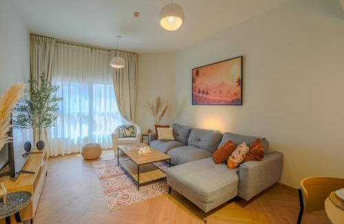 Jumeirah Village Circle Apartment | Modern Dessert Atelier 3 Mins walk to circle mall JVC Brand new Pool Views
