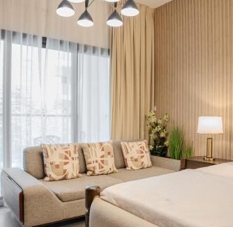 Sharjah Apartment | Charming Apartment with Balcony in Al Mamsha CB5-1-SN3-120-st