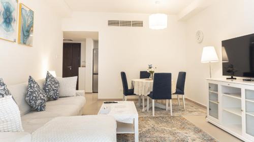 Ras Al Khaimah Apartment | Elegant 1BHK Apartment with Courtyard View in Pacific Al Marjan Island