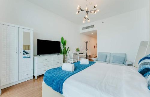 Jumeirah Village Triangle Apartment | PVH - Al Jawhara Tower - Charming Studio with Panoramic City Views