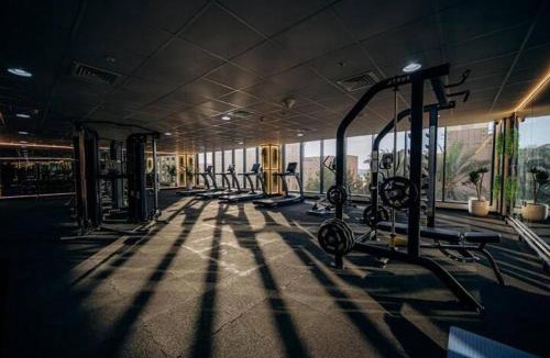 Al Hamra Village Apartment | Private Beach Studio-Yacht Club-Work Space-Pool-Gym