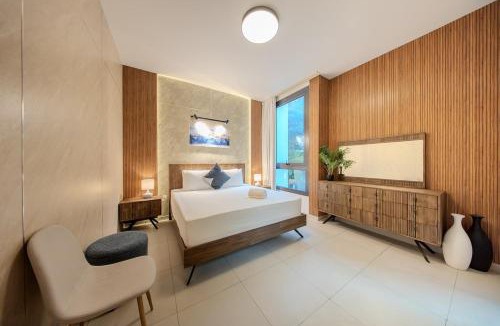 Sharjah Villa | Townhouse in Aljada - Maid Room - Private Garden