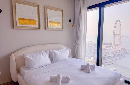 Jumeirah Beach Residence Apartment | ADDRESS BEACH RESORT Residence Million Dollar View 39th floor DXB AIRPORT VIP Shuttle option