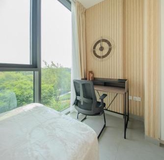 Sharjah Apartment | 2BR Home - Aljada's Amazing Green Views - Sleeps 6