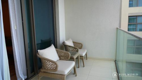 Sharm Apartment | Address Beach Resort Fujairah Apartment Three Bedrooms by Blue World 2104
