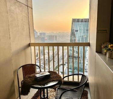 Sharjah Apartment | 1-Bedroom Family Apartment with Balcony in Sharjah