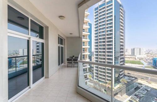 Barsha Heights Apartment | Vogue Vacation Homes, Al Fahad Tower, Al Barsha Heights near Mall of The Emirates, Walking Distance to DIC Metro Station, Two Bedroom Apartment with Balcony and Access to all Amenities