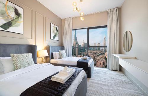 Downtown Dubai Apartment | Full Burj Khalifa View, TOP Floor, 5min Dubai Mall